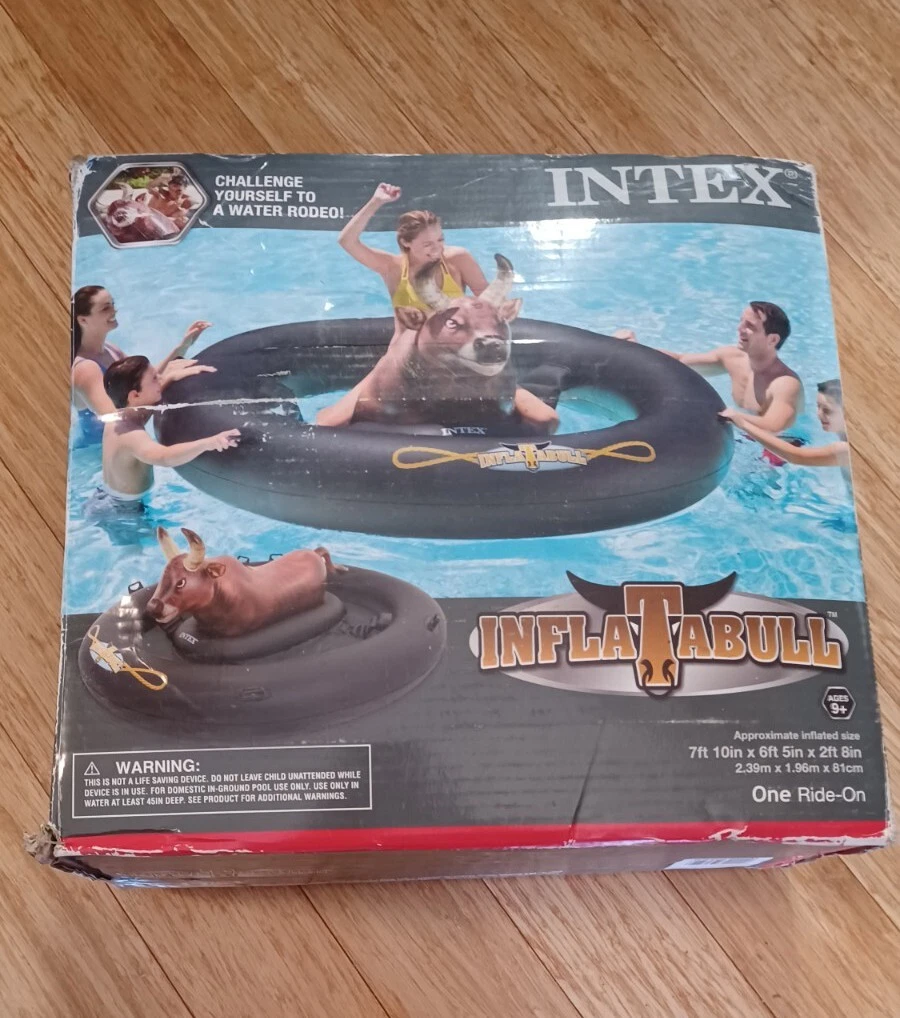 Intex InflataBull Rodeo Bull Ride On Float 56280 Bull Ride for Swimming Pool