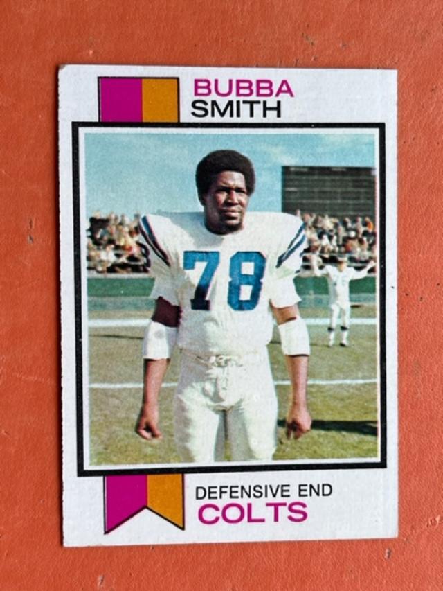 1973 Topps Bubba Smith #155 Baltimore Colts EX SHIPS FREE NEW TOP LOADER