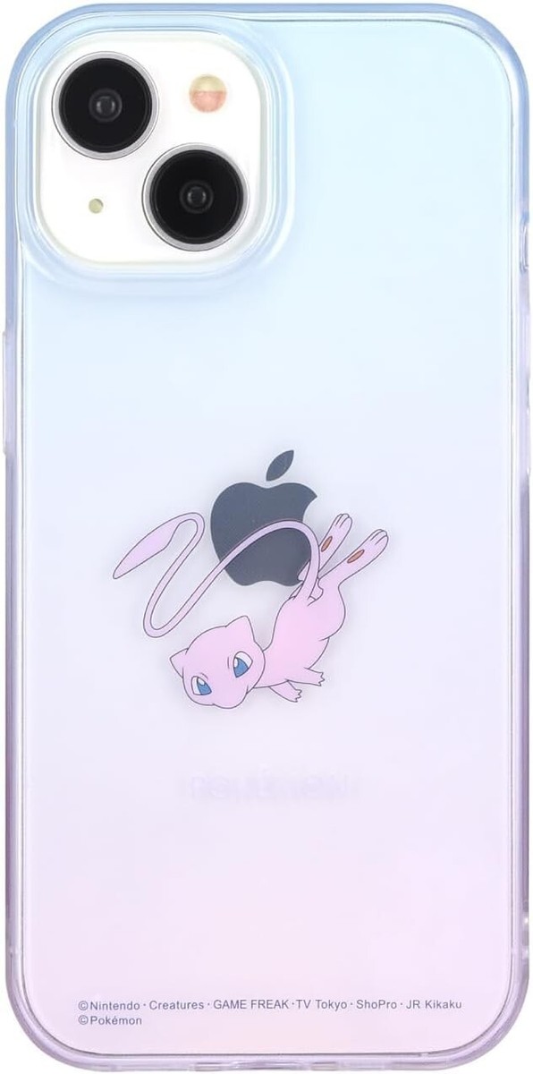 Gourmandies Pokemon iPhone 15 14 13 6.1 inch Soft Case Mew