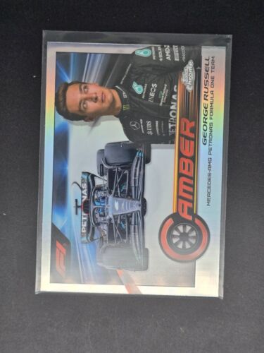 2023 topps chrome formula 1 george russell mercedes amg petronas refractors  - Photo 1/1