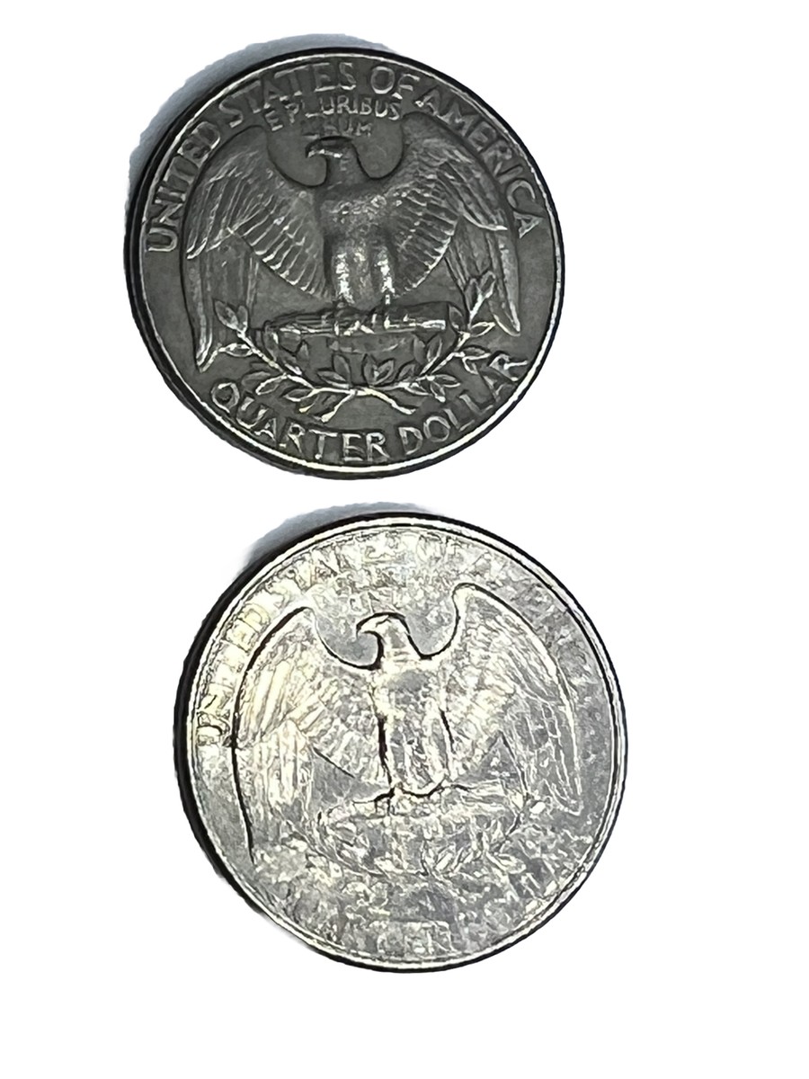 1998 P Washington Quarter Rare Color missing Clad Layer