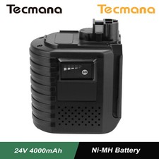 4Ah 24V Ni-MH Battery for Bosch BAT019 BAT020 BAT021 11225VSR GBH24VSR GBH24VFR
