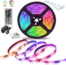 Led Strip Lights 16.4ft RGB Led Room Lights 5050 Led Tape Lights Color Changing