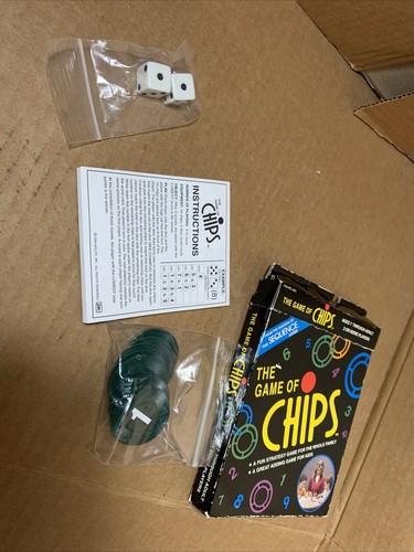 Vintage 1999 JAX Ltd The Game of Chips Strategie DIce - 100 % KOMPLETT, gute Form - Bild 8 von 12