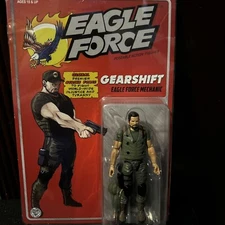 FMF Eagle Force Returns GEARSHIFT Mechanic Driver 4" Scale BBTS Exclusive NEW