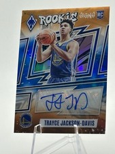 TRAYCE JACKSON-DAVIS 2023-24 Phoenix AUTO ROOKIE SIGNS ORANGE Panini #7 TZ
