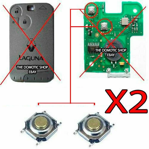 Mandos a distancia y llaveros Laguna para coches