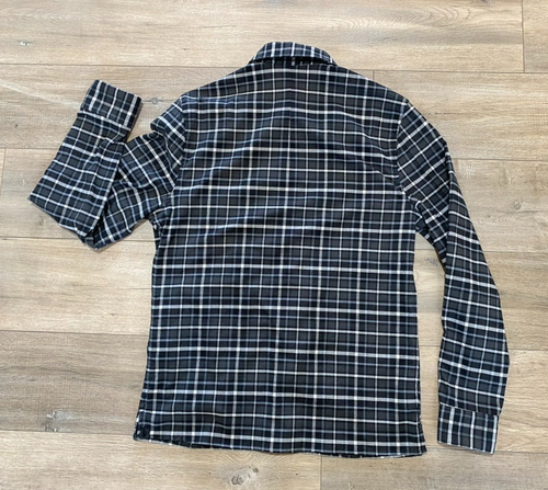 Camicia Lululemon Masons Peak uomo S a quadri con bottoni manica lunga casual in flanella - Foto 6 di 7