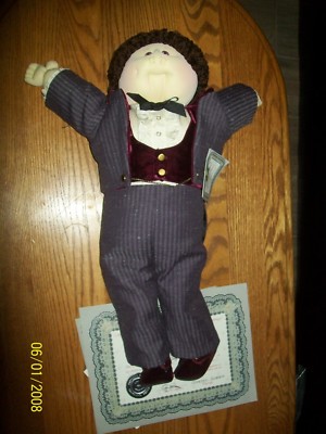 XAVIER ROBERTS SOFTY CABBAGE PATCH KID 86ED BOY XMAS NIGEL! VICTORIAN! 86 PAPERS