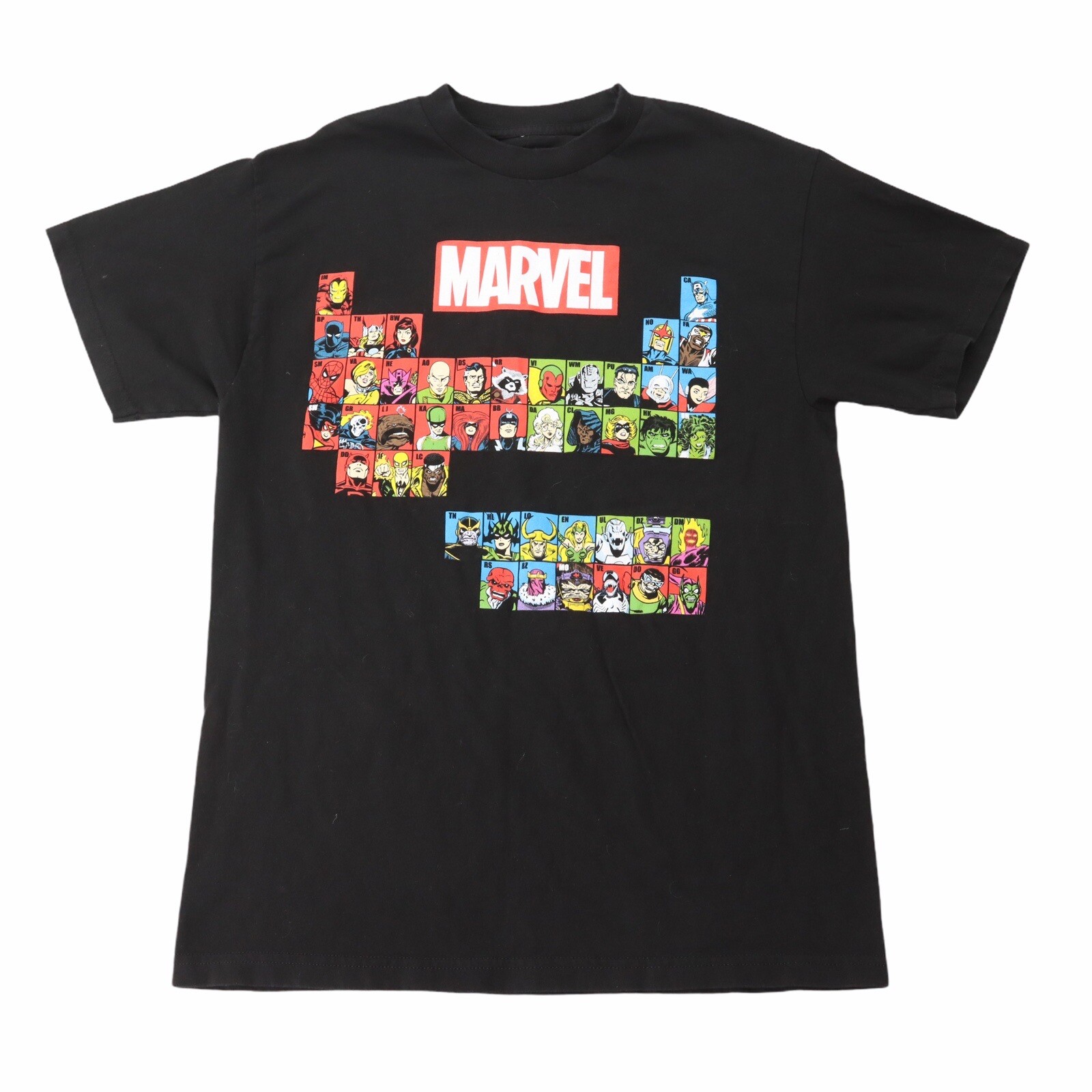 Marvel Mad Engine Periodic Table of Superheroes Men's… - Gem