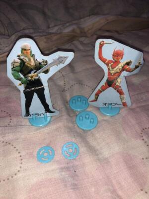 Power Rangers Hikari Sentai Maskman Aura Attack Figure set BANDAI