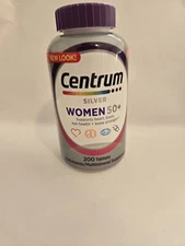 Centrum  Silver Complete Vitamin 200 Tabs Women 50+  Exp  05/2025