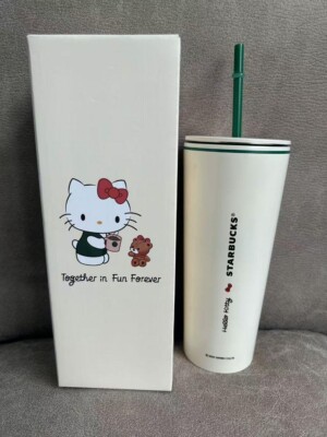 Hello Kitty x Starbucks 50th Anniversary Tumbler Stainless Steel
