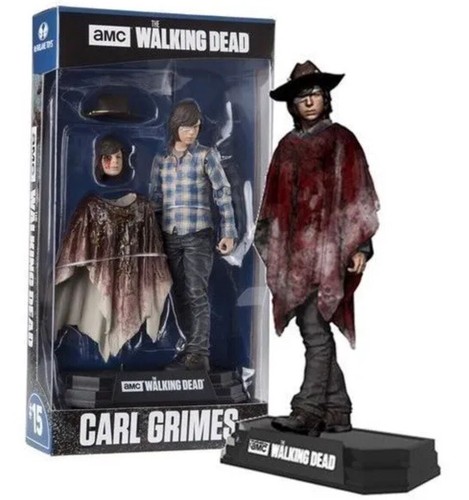 McFarlane Toys Color Tops - The Walking Dead - Carl Grimes 7” - Picture 3 of 11