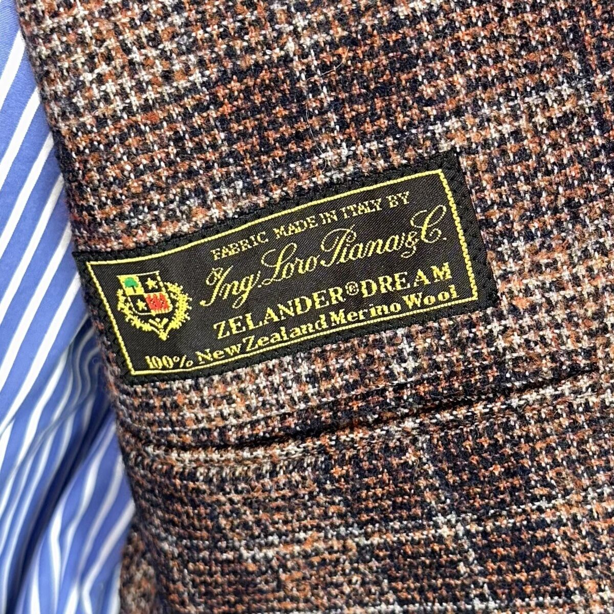 Sartore Loro Piana Zelander Dream Alpaca Unconstructed Sartore Loro Piana Zelander Dream Alpaca Unconstructed