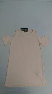 oversized cold shoulder top