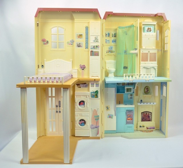 Mattel Barbie 2004 Happy Family Sounds Like Home Smart House for sale online | eBay