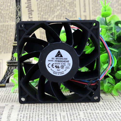 1pc Delta FFB0924EHE-F00 24V 0.75A 9038 3wire - Afbeelding 3 van 5