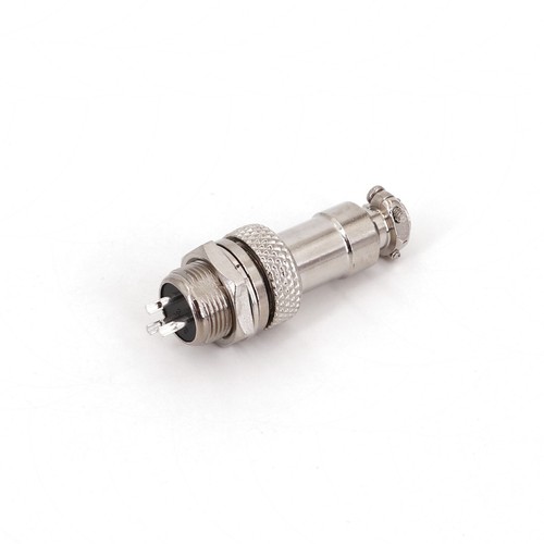 10Sets GX12 Male and Female 3-Pin 12mm Panel Mount Metal Cable Plug Connector - Picture 2 of 5