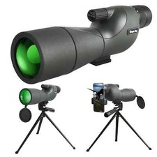 25-75x60 Powerful Zoom Spotting Scope Telescope Monocular FMC BAK4 Waterproof