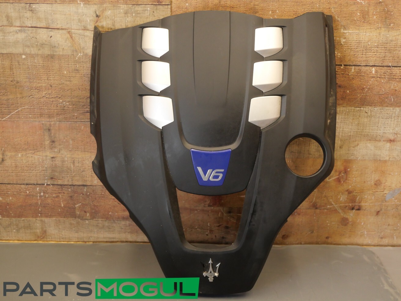 2014-2021 MASERATI QUATTROPORTE 3.0L V6 ENGINE COVER SHIELD 670003410 OEM