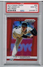 2013 Panini Prizm Tim Lincecum PSA 10