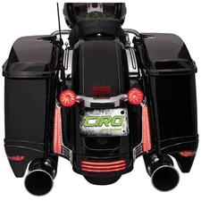 Ciro Chrome LED Saddlebag Filler Panel Lights - 40022