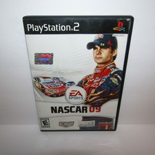Nascar 09 Sony PlayStation 2 PS2 Video Game with Manual Tested and Working