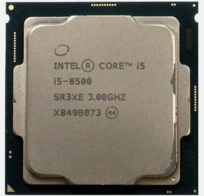 Intel Core i5-8500 SR3XE 3.00GHz 9 MB 6-Core LGA1151 Socket CPU Processor