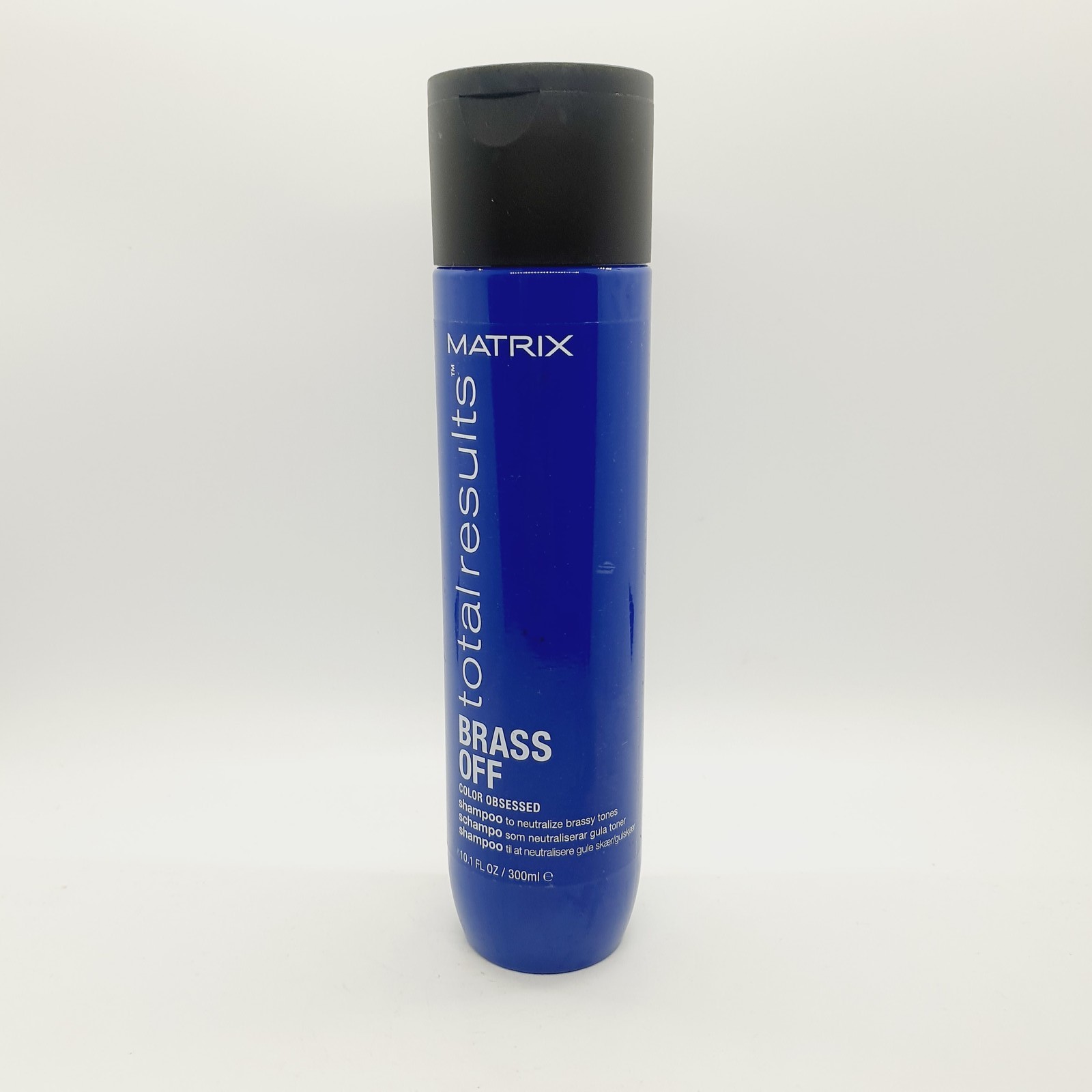 Matrix Total Results Brass Off Blue Shampoo for Lightened Brunette Hair 300ml