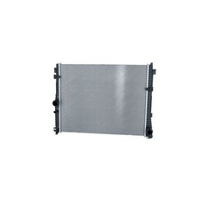 Kühler Motorkühlung Kühlrippen gelötet 613 - 500 mm Alu NRF für u.a. BMW 3er