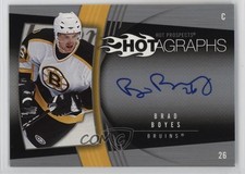 2006-07 Fleer Hot Prospects Hotagraphs Brad Boyes #H-BR Auto 1rb1