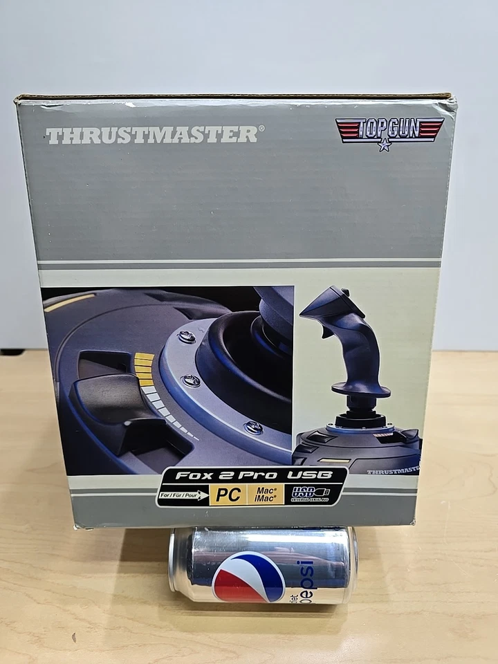 Thrustmaster Top Gun Fox 2 Joystick USB For PC Mac Flight Stick NEW Factory Sld - Image 2 of 4