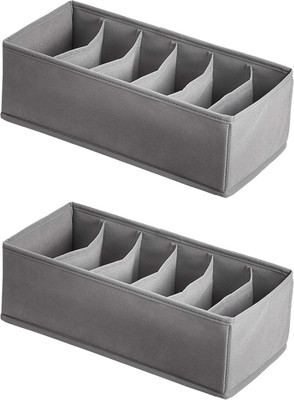 Deep Drawer Organizer for Clothes, Collapsible Storage Boxes for Socks, Underwea