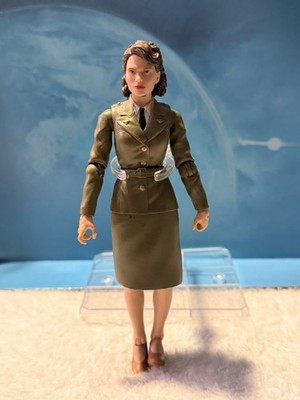 Marvel Legends Captain America Hasbro Peggy Carter Figure Loose from 2 pk 