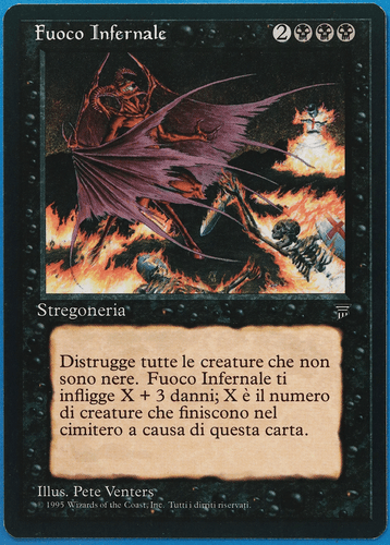 Hellfire Legends (ITALIAN) NM (Reserved List MTG Magic Card) (507789) ABUGames - Picture 1 of 2
