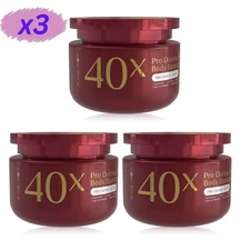 3x JENNIE MOON 40X Pro Derma Plus Body Booster 250g Brightening Gel Cream