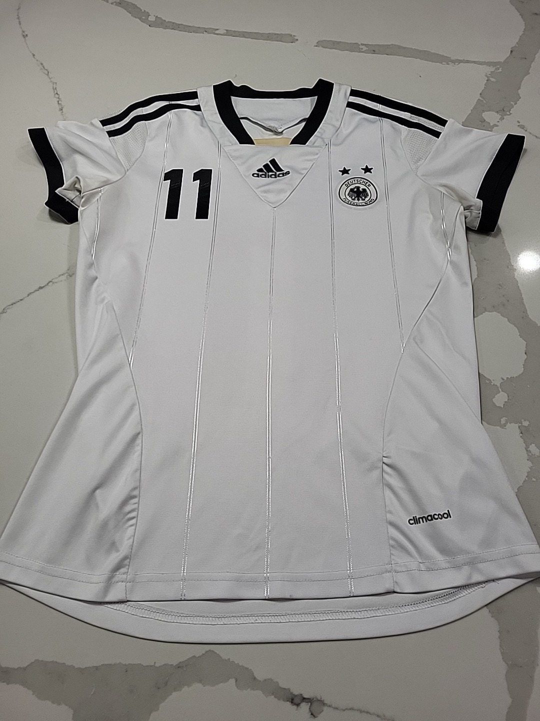 Vintage adidas german national team climacool womens Soccer Jersey Size Medium