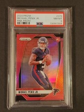2024 Prizm Michael Penix Jr. RC #378 Pink Prizm PSA 8