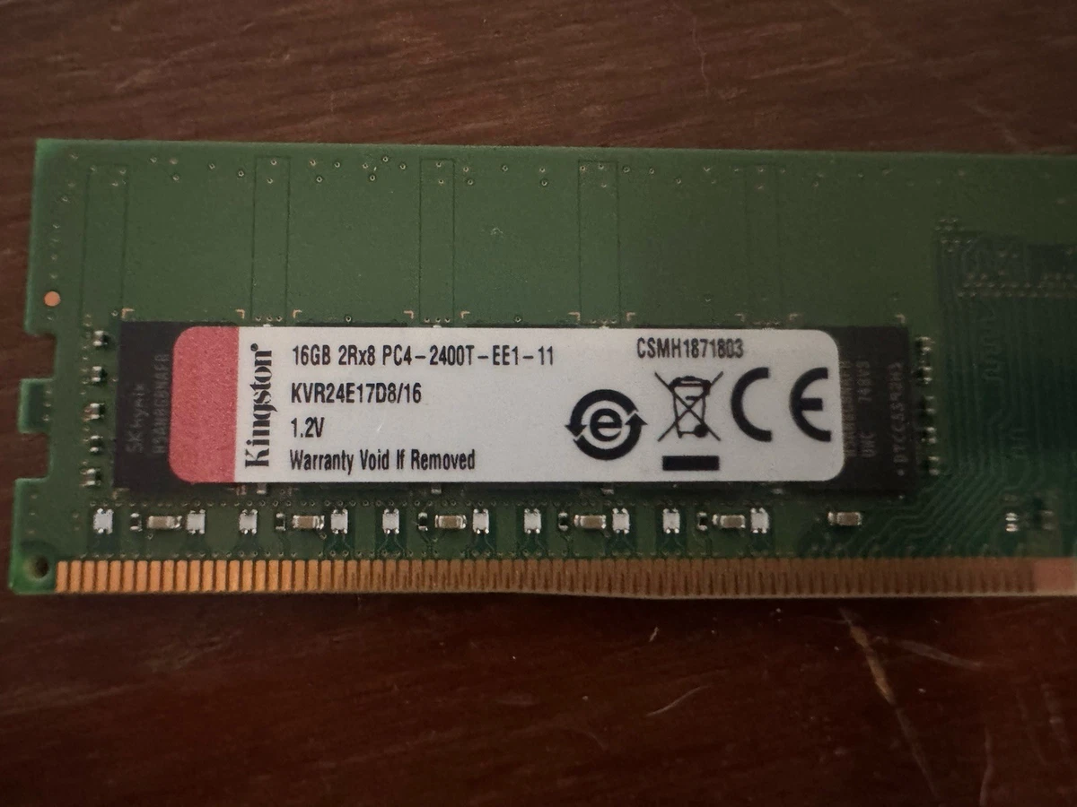 Las mejores ofertas en Kingston PC4-19200 (DDR4-2400) velocidad de
