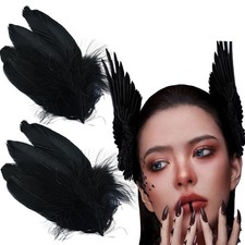 2Pcs Feather Hair Clip Hairgrip Hair Accessories Artificial Swan Headwear Hai...