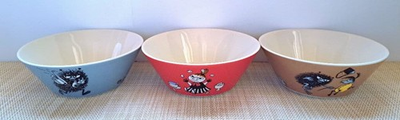 #ad Arabia Moomin Bowl 15cm 3 types Stinky Little My Out of print $137.12
