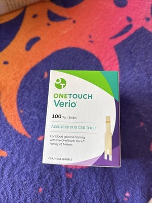 OneTouch Verio Glucose Blood Test Strips - 200 Count