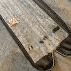 Brunswick pool cue case Original Brown With Gold trim And gray Soft Fur Lining. — photo 3