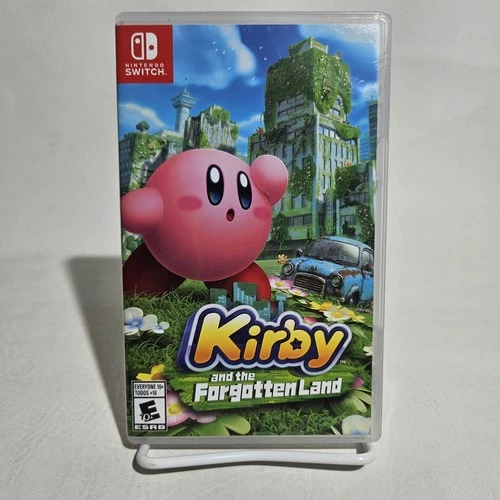 Kirby and the Forgotten Land (Nintendo Switch, 2022) With Original Case Tested