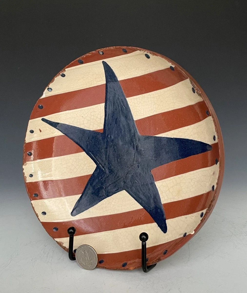 Antique Redware In Folk Art Pottery for sale | eBay