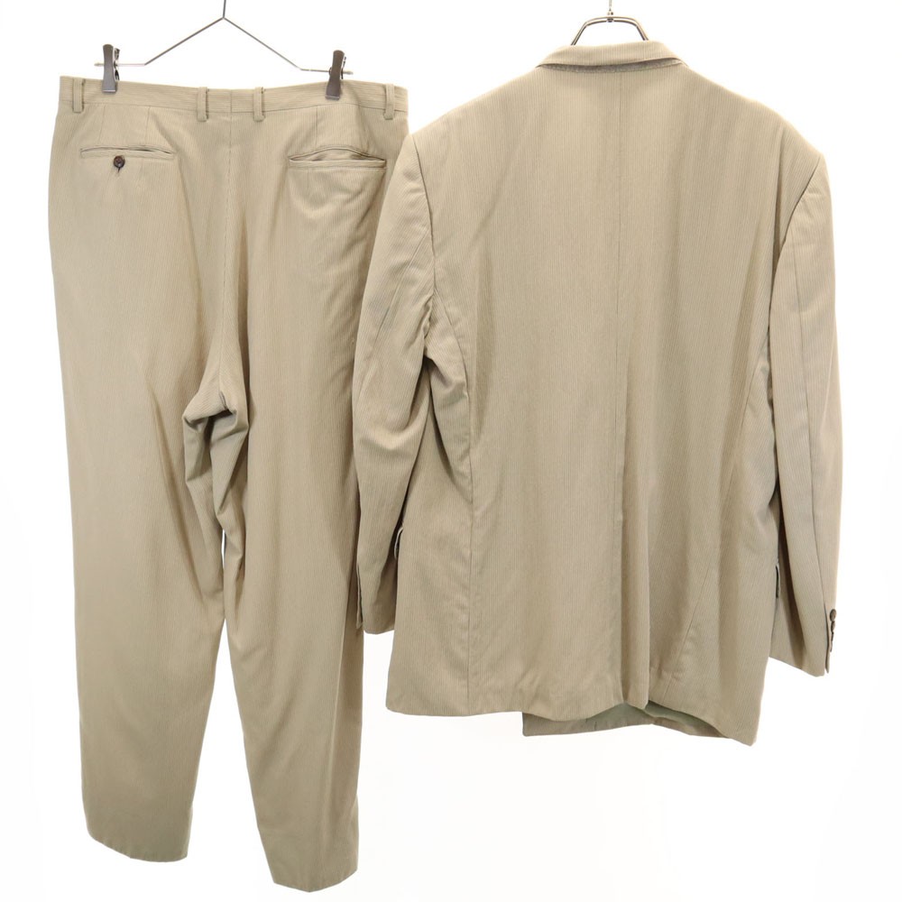 GIVENCHY 90s Old Striped Pattern suit Setup Beige… - image 2