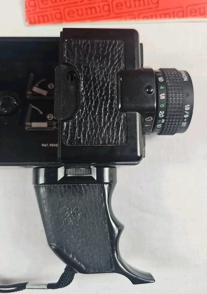 Eumig Mini 3 Super 8 Kamera Sammlerstück Mit Tasche Und Gebrauchsanweisung - Bild 3 von 4
