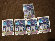 2025 1st Bowman Draft Chrome Paper Lot 5 Chicago cubs Josiah Hartshorn T3