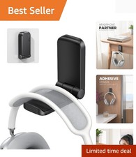 Headphone Stand, Sticky Headset Hanger - Adhesive Headphone Holder Hook Mount...